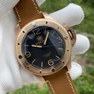 SteelDive 1951S Bronze CuSn8 Automatic 60mm BIG SIZE, Sapphire crystal, 3000m waterproof