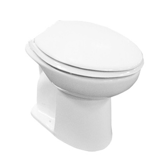 ว๊าว🍟 สุขภัณฑ์นั่งราบ CORAL รุ่น 7280 สีขาว Toilet Seats