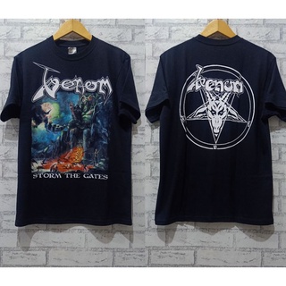 [S-5XL] เสื้อยืด ลาย Venom Storm The Gates