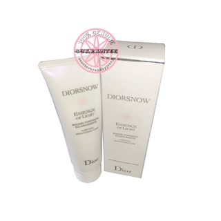 แท้ป้ายไทย DIORSNOW ESSENCE OF LIGHT Purifying Brightening Foam 100g