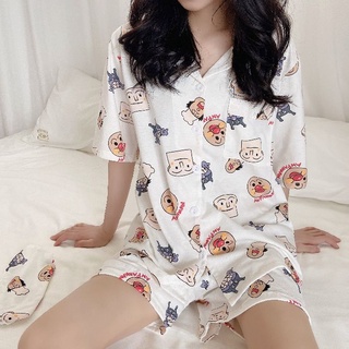 Anpanman Pajamus น้อนอังปัง ผ้านุ่มใส่สบายมั่กมั่ก Freesize ผ้า polyester