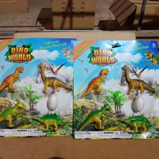 ของเล่น ไดโนเสาร์ ไดโนเสาร์บุกป่า  Dino World