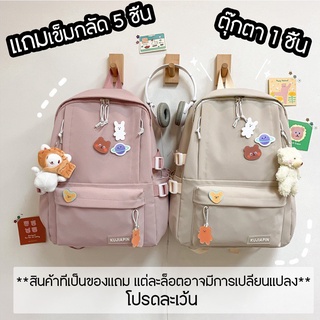 (ใช้โค้ด15BAGSUPขั้นต่ำ299.-ลด30.-)XSPEEDFASHION(X1793) กระเป๋าเป้FASHION ใบใหญ่**แถมเข็มกลัด+ที่ห้อย**