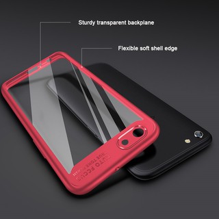 OPPO R9S Plus เคส Clear Case สีน้ำเงิน
