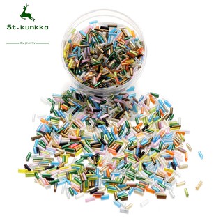 ลูกปัดแก้วยาว สําหรับทําเครื่องประดับ สร้อยคอ สร้อยข้อมือ DI…