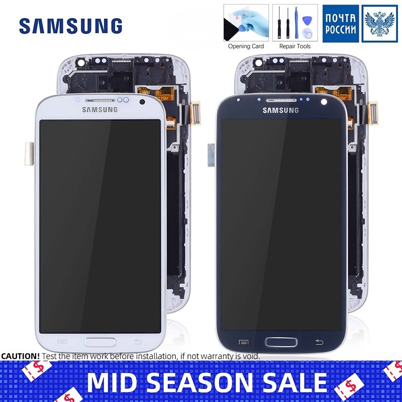 LCD สําหรับ Samsung Galaxy S4 lcd digitizer หน้าจอสัมผัส GT-i9505 i337 LCD สําหรับ Samsung S4 จอแสดง