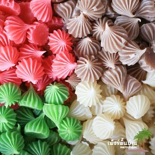 ราคาส่ง🌟อาลัวใหญ่ สูตรเพชรบุรี มี 8 สี เลือกสีได้ เนื้อเน้น ๆ 2 กก ไม่รวมลัง บรรจุถุง💝《เจ》