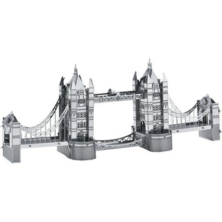 ★ พร้อมส่ง ★ ตัวต่อเหล็ก 3 มิติ London Tower Bridge 3D Metal Model