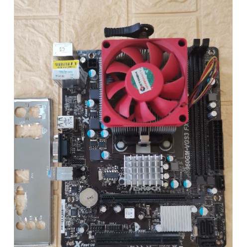 เมนบอร์ดพร้อม CPU fx6200 6  คอร์ 6 เธรดเมนบอร์ด ASUS M5A78L-M LX3 PLUS AM3+ ram ddr3 8gb bus1600