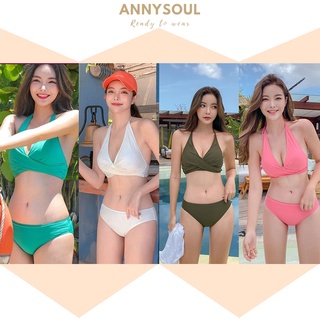 Bikini swimwear ชุดว่ายน้ำสไตล์สาวเซ็กซี่ มีให้เลือกหลากสี ชุดว่ายน้ำบิกินี่ ใส่ถ่ายรูปปังๆ