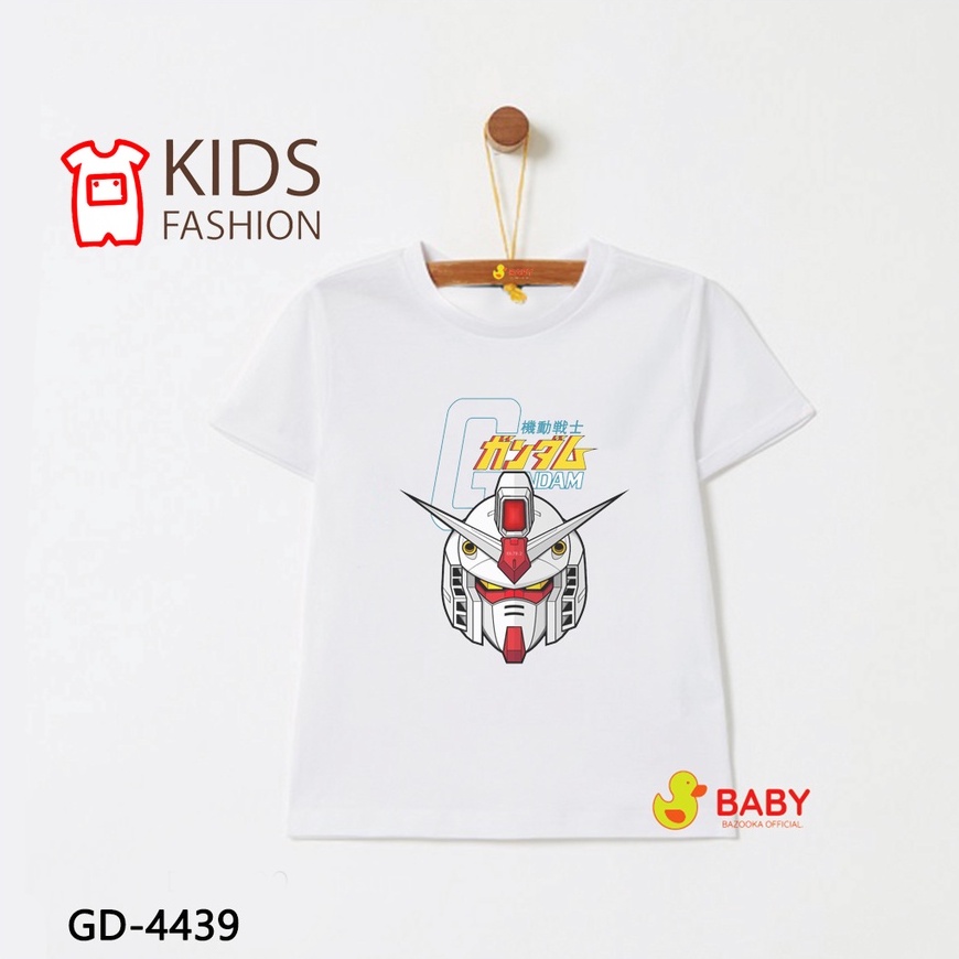 เสื้อเด็ก เสื้อยืด Cotton 100 ร้านไทย พร้อมส่งทุกลาย กันดั้ม ลายน่ารักๆ