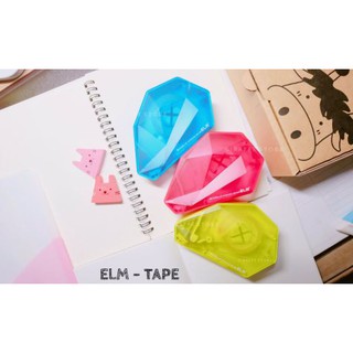 ELM Single-Hand Tape Dispenser #TD-100 เครื่องตัดเทปมือเดียว (ฟรี! เทปใส 1 ม้วน)