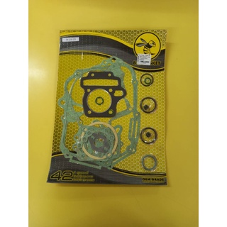 ปะเก็นชุด TIGER125 (BEE-GASKET) ใหญ่ JOCKER    004022