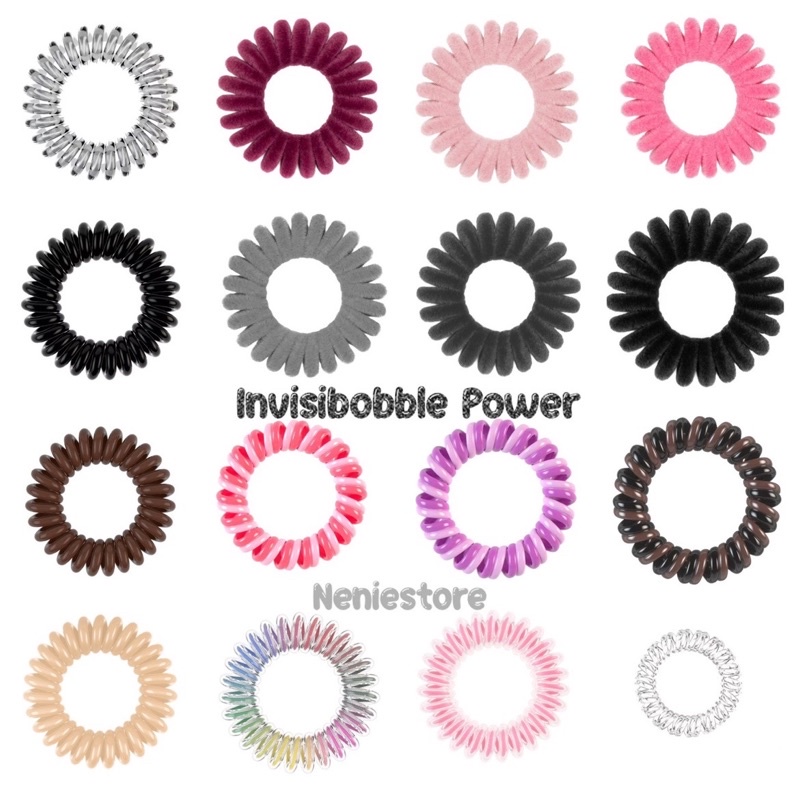 🔥พร้อมส่ง🔥สีเยอะ invisibobble® รุ่น Power (แบ่งขาย/ยกกล่อง) รับประกันของแท้💯🇩🇪