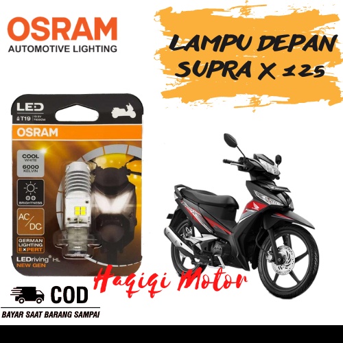Osram Supra X 125 ไฟหน้า Led T19 ดั้งเดิม
