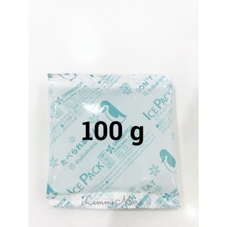 เจลเก็ยความเย็น Ice pack ขนาด 100g (size 11x12 cm) Food Grade มาตรฐานการผลิตแบบญี่ปุ่น สามารถใช้ซ้ำได้