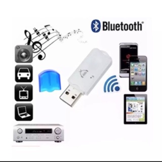 ตัวรับสัญญาบลูทูธ usb Bluetooth Audio Music Wireless Receiver Adapters