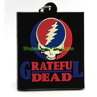 Grateful Dead  พวงกุญแจ  ปั๊มนูน วงร็อค kc112 สินค้าส่งต่างประเทศ