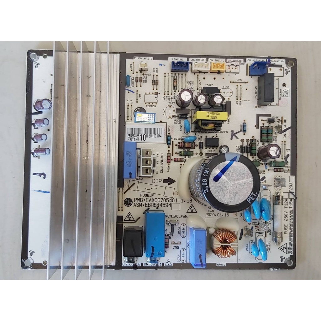 ✅🔥EBR85385510  บอร์ดแอร์ LG คอยร้อน Outdoor 9,000 Btu. LG inverter ใช้ได้หลายรุ่น ✅ ✅ ✅ 💯💯💯