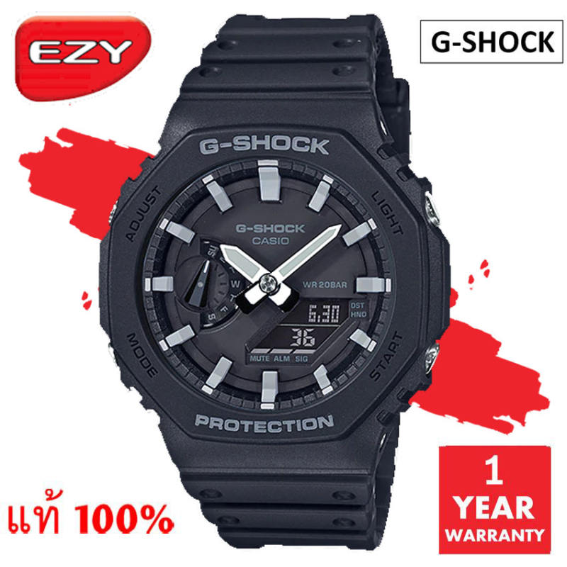 นาฬิกา / นาฬิกาข้อมือ CASIO G-SHOCK รุ่น GA-2100-1ADR / GA-2100-1A / GA-2100-1 มั่นใจแท้ 100% -ประกัน CMG