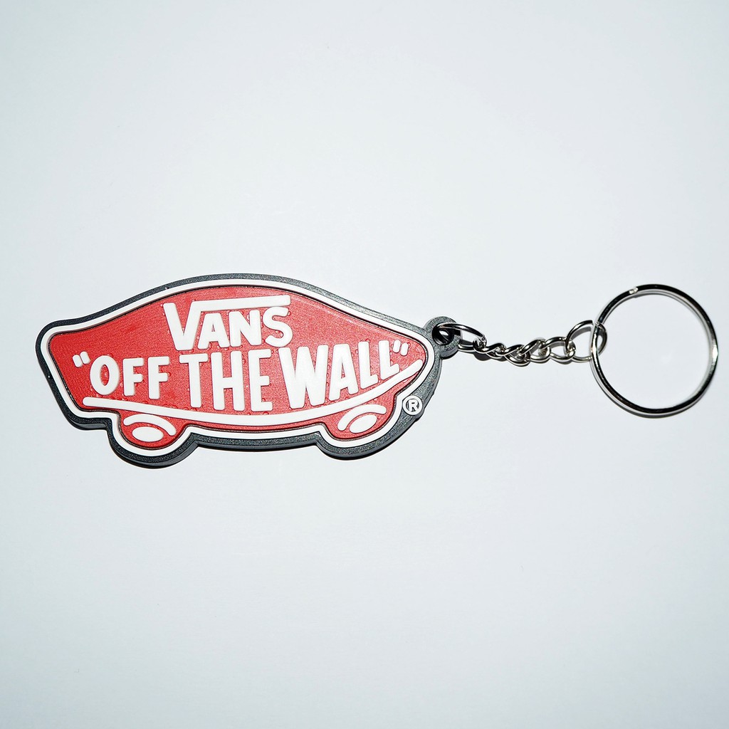 พวงกุญแจยาง vans off the wall แวน