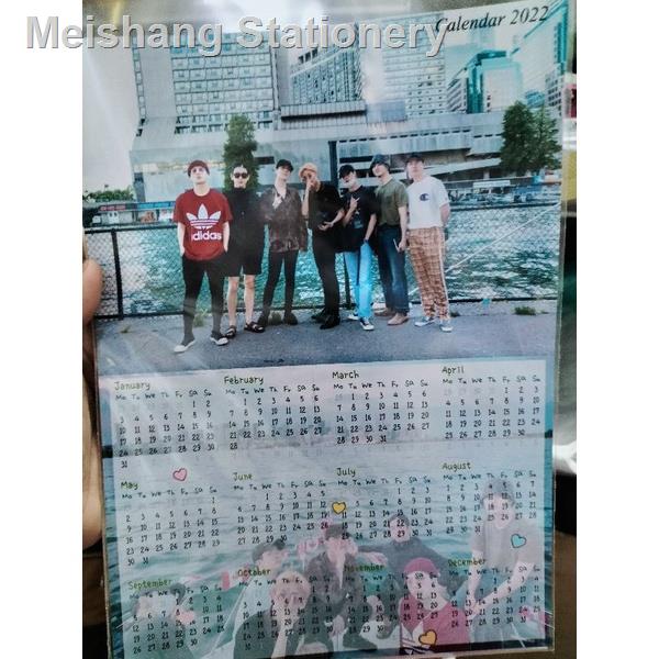 #ปฏิทิน​KPOP  G ot 7 calendar 2022 ปฏิทินติดผนัง