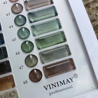 สีทาเล็บ รุ่น Charm vinimay ของแท้ 100% เซ็ต 48 สี set C (41-48)  ขนาด 15ml**ขอรูปทาเทียบสีจริงเพิ่มได้ค่ะ