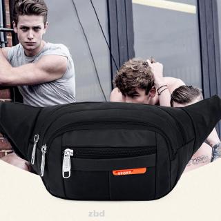 Waist Pack Sports Men Women Canvas Casual Outdoors Pouch