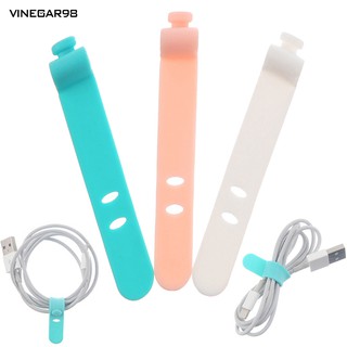 🔴VINE Data Cable Earphone Line Cord Lead Clips Holder Organizer