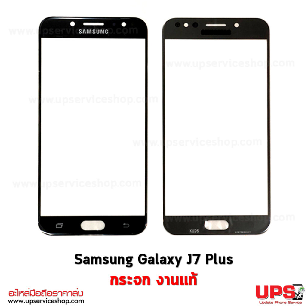 อะไหล่ กระจกหน้าจอแท้ Samsung Galaxy J7 Plus Sm C710f Shopee Thailand