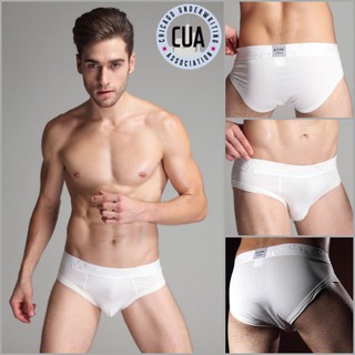 กางเกงในชาย CUA สีขาว รุ่น BRIEFS (บรรจุ 1 ตัว/แพ็ค) ราคาพิเศษ