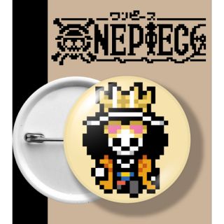 ONE PIECE BADGE PIXEL เข็มกลัด วันพีช บรูค