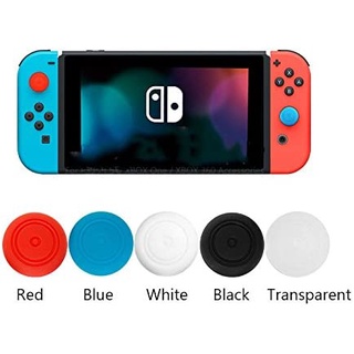 ฝาครอบปุ่มกดจอยสติ๊ก แบบซิลิโคน สําหรับ Nintendo Switch NS Joy-Con จํานวน 4 ชิ้น