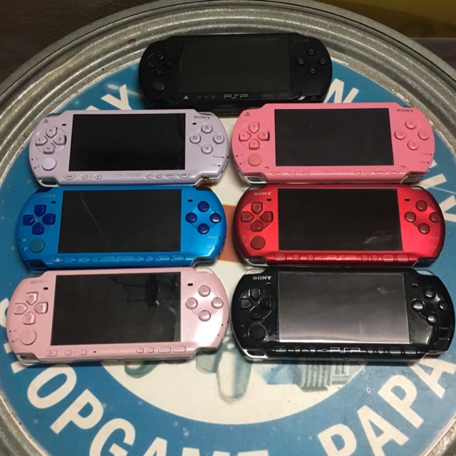 psp รุ่น3000 มือ2 แปลงแล้ว เครื่องแท้