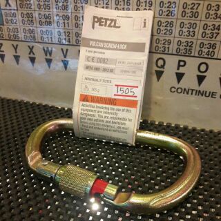 PETZL VULCAN SCREW LOCK 265g Metal alloy  Safety Climbing