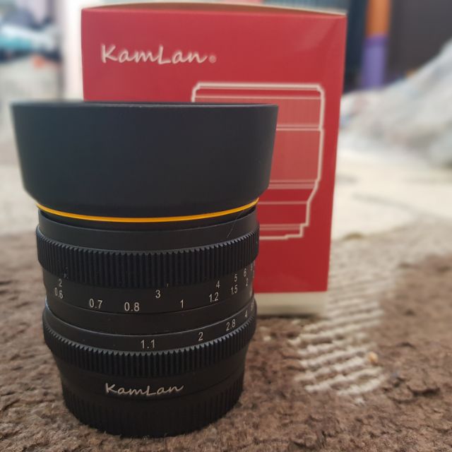 ((New)) เลนส์ Kamlan 50mm f1.1 for olympus M4/3