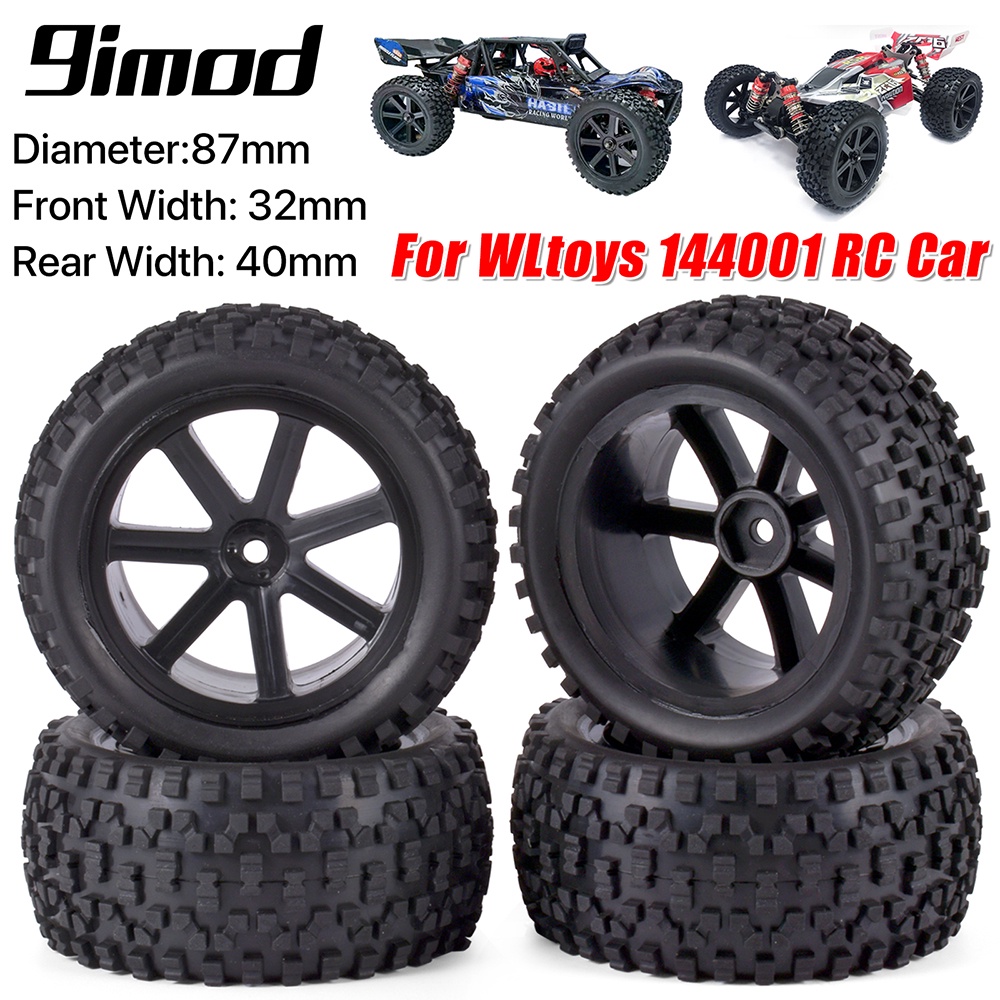 RC Car Wheels and Tires for 144001 124019 12428 124017 124016 124018  Upgrade Parts RC Car Wheels an