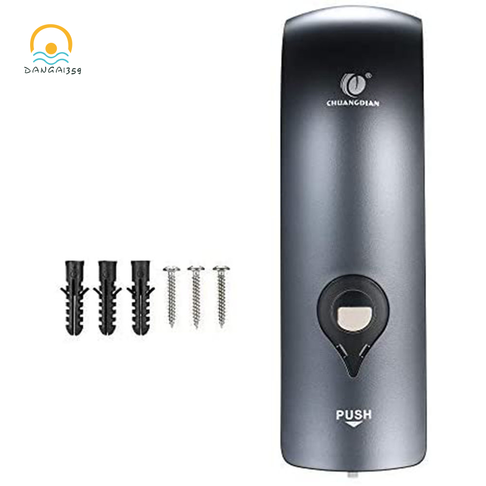 CHUANGDIAN 300Ml Manual Soap Dispenser Wall Mount Gel Liquid Shampoo