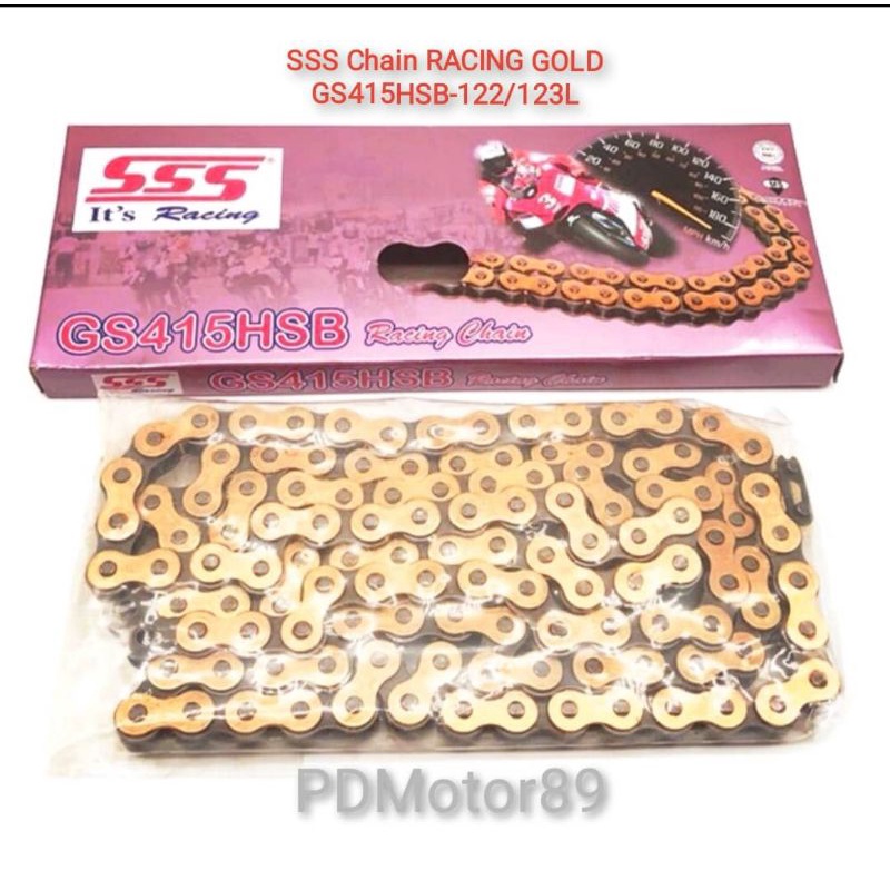SSS CHAIN RACING 415 HSB-122/132