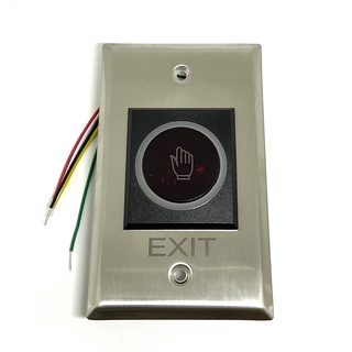 sensor เซ็นเซอร์ ประตู EXIT รูปมือ 5สาย ใช้ไฟเลี้ยง 12-24VDC ไม่สัมผัส