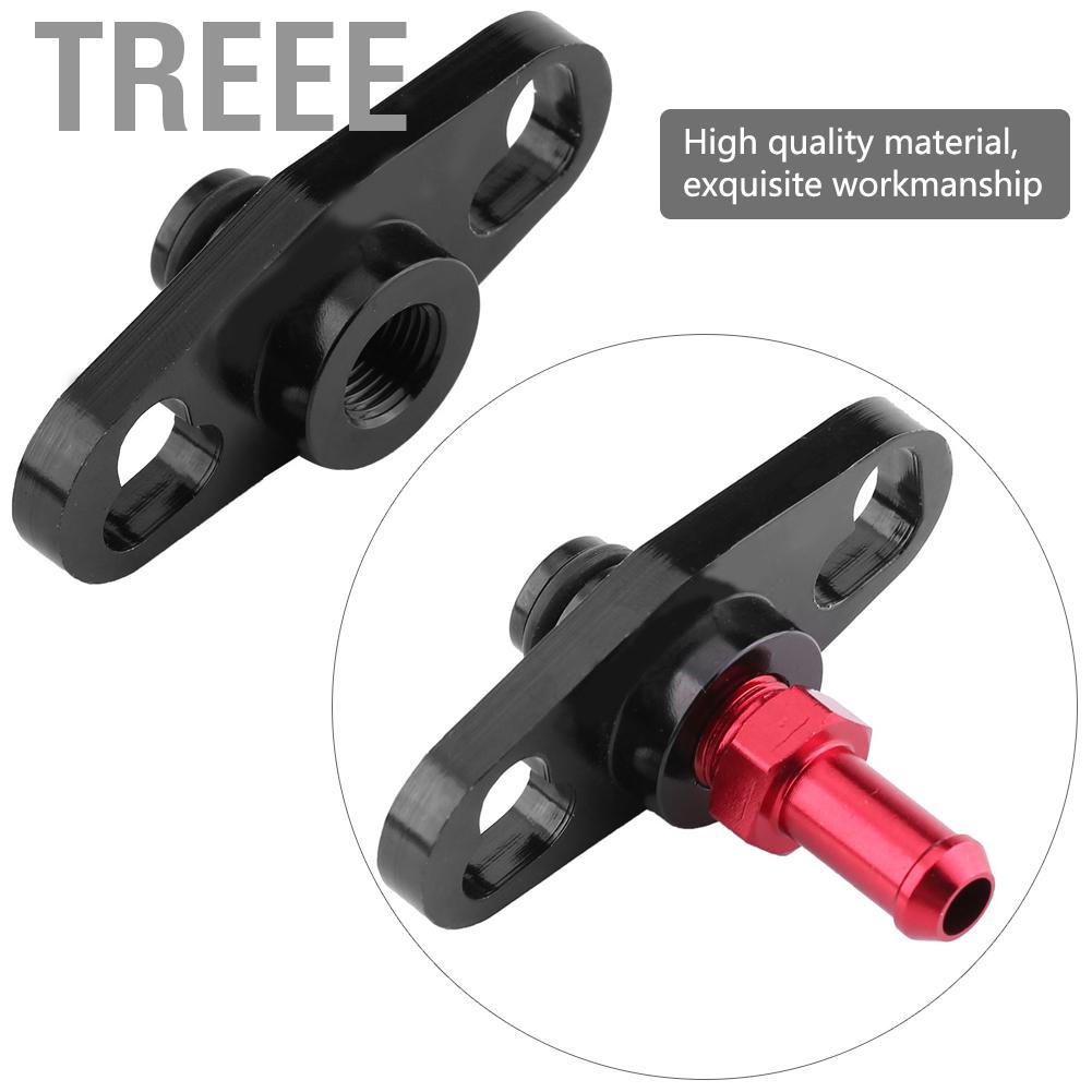 Treee ท่อน้ำมันเชื้อเพลิงที่เหมาะสมชุดอะแดปเตอร์ราง Antirust ปฏิบัติ Wearproof สะดวกสำหรับการซ่อมแซม