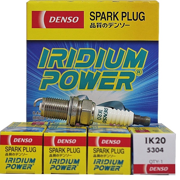 หัวเทียน DENSO IRIDIUM POWER IK20 (1ชุด4หัว)