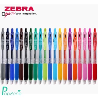 ZEBRA ปากกาหมึกเจล Sarasa Clip JJ15 0.5  แบบกด (บรรจุ 12 ด้าม)