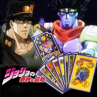 ผ้าปูโต๊ะ ลายอนิเมะ JoJo Bizarre Adventure Tarot Card 22 Grand Akana 9 Royal Gods 31 ชิ้น