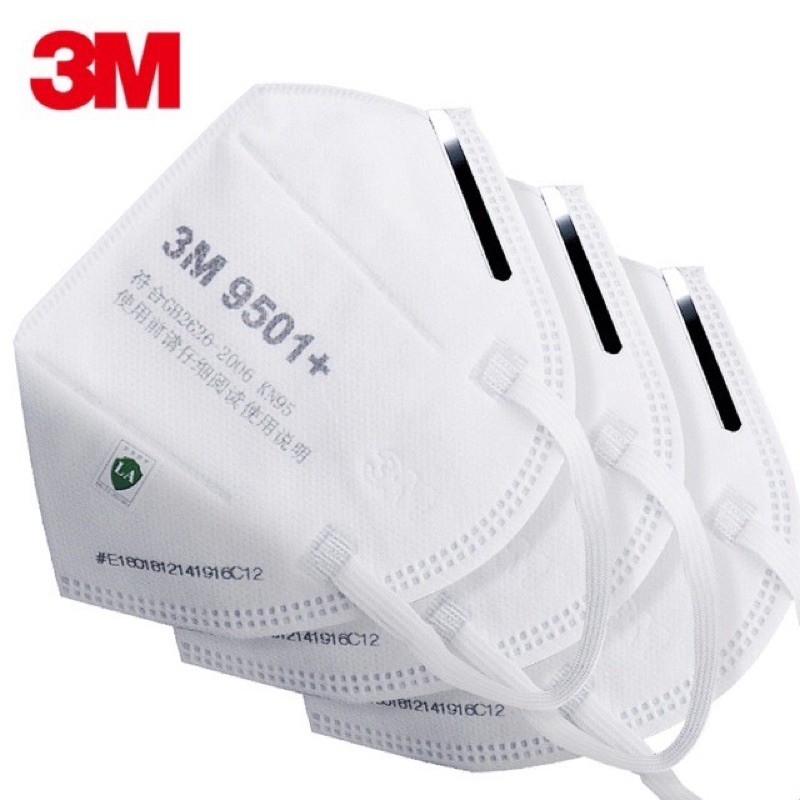 หน้ากาก 3M กันฝุ่น PM2.5 รุ่น 9501+