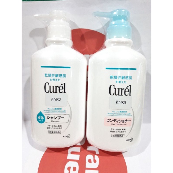 ♥️ของแท้ฉลากไทย♥️ 420 ml แชมพู/ครีมนวด Curel Intensive Moisture Care Shampoo / Conditioner
