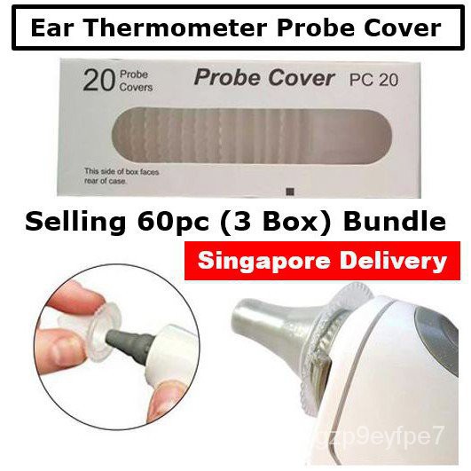 fGEU 60pc Bundle Ear Thermometer Replacement Probe Cover  (Local Stock)