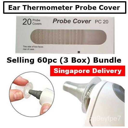 fGEU 60pc Bundle Ear Thermometer Replacement Probe Cover  (Local Stock)