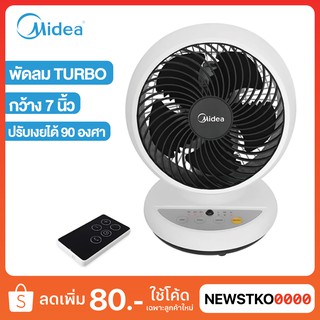 MIDEA พัดลมเทอร์โบ ขนาด 7 นิ้ว รุ่น FG18-19ER