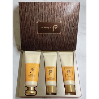 ✅ เซตกันแดดโสมป่า The history of Whoo Gongjinhyang Essential Sun Cream Special Set SPF50+++